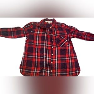 Old Navy plaid pattern shirt